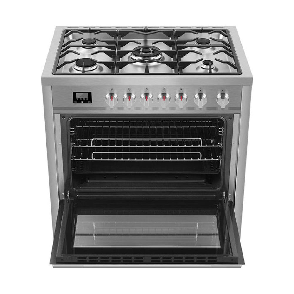 Kitchen Use Cooking Gas Range with Oven 6 Burner Gas Range